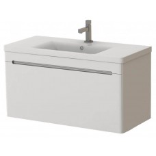 Тумба Ювента Tivoli  TV-100 белый с умывальником Soft-100