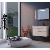 Тумба Ювента Viola  VL-65 белая с умывальником Soft-65