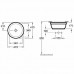 Умывальник VILLEROY & BOCH Architectura d-40 см  41754001