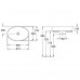 Умывальник Villeroy & Boch Artis 61х41 см 41986101
