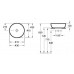 Умывальник Villeroy & Boch Artis d-43 см 41794301