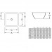 Умывальник VILLEROY & BOCH LOOP & FRIENDS 38х38 см  61622001