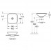 Умывальник VILLEROY & BOCH   LOOP & FRIENDS 43х43 см 51491001