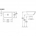 Умывальник VILLEROY & BOCH LOOP & FRIENDS 51х34 см 61451001