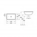 Умывальник VILLEROY & BOCH LOOP & FRIENDS 60х40 см 61450001