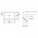 Умывальник VILLEROY & BOCH LOOP & FRIENDS 67х45 см 61452001