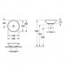 Умывальник VILLEROY & BOCH   LOOP & FRIENDS d-38 см  41180001