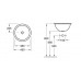 Умывальник VILLEROY & BOCH LOOP & FRIENDS d-45  61404501