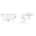 Умывальник Villeroy & Boch Subway 2.0 100х47 см 7175A001