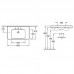 Умывальник Villeroy & Boch SUBWAY 2.0 80х47 см 71758001