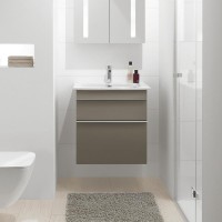 Тумба VILLEROY & BOCH для раковины Venticello подвесная 55,3x59x50,2 белый глянец A92301DH