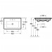 Умывальник Villeroy & Boch Venticello 80х50 см 41048L01