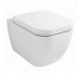 Унитаз подвесной   без ободка в комплекте с сидением Slow closing Excellent Ness Flash-Rim CENL.3504.500.WH белый