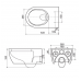 Унитаз подвесной Excellent Doto с сидением softclose Pure-Rim CEAX.1404.545.WH белый