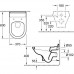 Унитаз подвесной Villeroy & Boch VILLEROY & BOCH HOMMAGE 6661B0R1