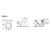 Унитаз подвесной VILLEROY&BOCH OMNIA ARCHITECTURE 5684H101 + сидение   Slow closing 98M9C101