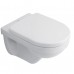 Унитаз подвесной  VILLEROY&BOCH VERITY DESIGN унитаз 37*54см подвесной, с сидением с функцией slow-closing ( 56801001+ 98М9С101 )