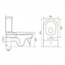 Унитаз VOLLE Solar компакт, бачок, сиденье твердое slim slow-closing, 13-93-153