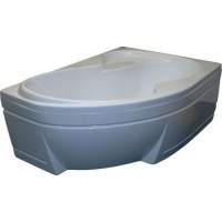 Ванна асимметричная Bisante РОЗА правая 160*105, RZ160R