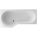 Ванна асимметричная Excellent BeSpot 160*80 см левая, WAEX.BSL16WH