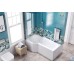 Ванна асимметричная Excellent BeSpot 160*80 см левая, WAEX.BSL16WH