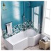 Ванна асимметричная Excellent BeSpot 160*80 см правая, WAEX.BSP16WH