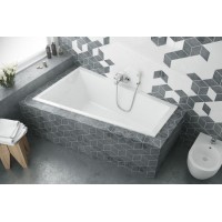 Ванна асимметричная Excellent M-Sfera Slim 160*95 см левая, WAEX.MSL17WH-BN