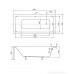 Ванна Besco PMD Piramida Modern 130x70