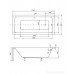 Ванна Besco PMD Piramida Modern 170x70