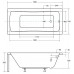 Ванна Besco PMD Piramida Optima 150x70
