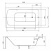 Ванна Besco PMD Piramida Talia 110x70