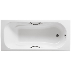 Ванна чугунная Roca MALIBU 170 x 75 с ручками, без ножек (23097000R)