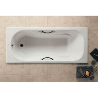 Ванна чугунная Roca MALIBU 150 x 75 с ручками, без ножек (23157000R)