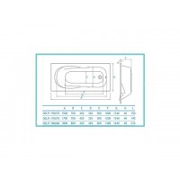 Ванна Koller Pool Delfi 170х70