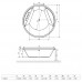 Ванна круглая Excellent Great ARC ø 160 см, WAEX.GRE16WH