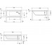 Ванна прямоугольная Duravit D-Code 160x70, без ножек, 700096000000000