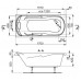 Ванна прямоугольная Vagnerplast CHARITKA(VPBA170CHA2X-01)
