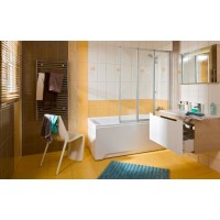 Тумба для раковины Ravak SD CLASSIC 600, 60 см, с высоким ящиком, береза/белый