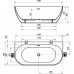 Ванна Ravak FREEDOM W 160 X 80  прямоугольная