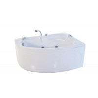Гидроаэромассажная ванна Triton Кайли левая 1500х1000х630 (гидро+спинной+аэро)