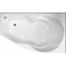 Ванна Triton Лайма Левая 1600х950х670 асимметричная (ванна+каркас+лицевой экран+слив-перелив)