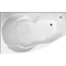 Ванна Triton Лайма правая 1600х950х670 асимметричная (ванна+каркас+лицевой экран+слив-перелив)