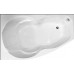 Ванна Triton Лайма правая 1600х950х670 асимметричная (ванна+каркас+лицевой экран+слив-перелив)