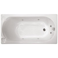 Ванна Triton Лу-лу 1300х700х575  прямоугольная (ванна+каркас+лицевой экран+слив-перелив)