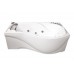 Ванна Triton Мишель Левая 1700х960х600 асимметричная (ванна+каркас+лицевой экран+слив-перелив)