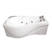 Ванна Triton Мишель правая 1700х960х600 асимметричная (ванна+каркас+лицевой экран+слив-перелив)