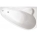 Ванна Triton Пеарл-Шелл Левая 1600х1040х605 асимметричная (ванна+каркас+лицевой экран+слив-перелив)