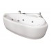 Ванна Triton Пеарл-Шелл Левая 1600х1040х605 асимметричная (ванна+каркас+лицевой экран+слив-перелив)