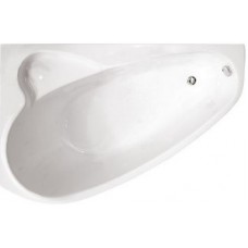 Ванна Triton Пеарл-Шелл правая 1600х1040х605 асимметричная (ванна+каркас+лицевой экран+слив-перелив)