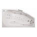 Ванна Triton Скарлет  правая 1670х960х580 асимметричная (ванна+каркас+лицевой экран+слив-перелив)
